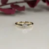 CLASSIC SOLITAIRE 6-PRONG DIAMOND RING - 0.5ct - YG