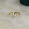 CLASSIC SOLITAIRE 6-PRONG DIAMOND RING - 0.75ct - YG