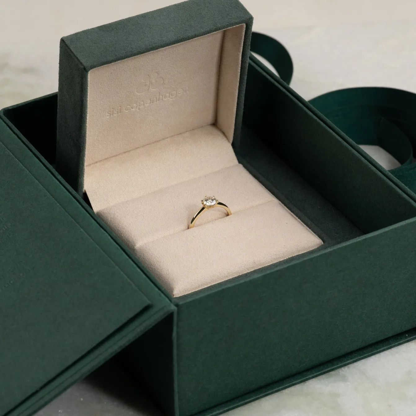 CLASSIC SOLITAIRE 6-PRONG DIAMOND RING - 0.75ct - YG