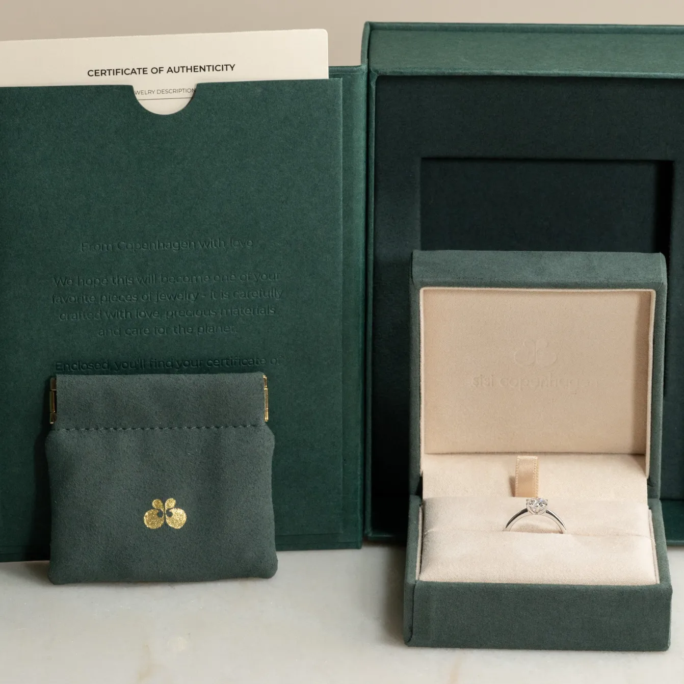 CLASSIC SOLITAIRE 6-PRONG DIAMOND RING - 1.0ct - WG