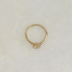 CLASSIC SOLITAIRE 6-PRONG DIAMOND RING - 1.0ct - YG