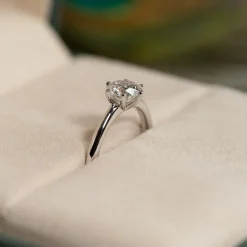 CLASSIC SOLITAIRE 6-PRONG DIAMOND RING - 1.0ct - WG