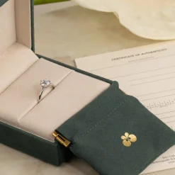 CLASSIC SOLITAIRE 6-PRONG DIAMOND RING - 1.5ct - WG