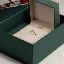 CLASSIC SOLITAIRE 6-PRONG DIAMOND RING - 0.5ct - YG