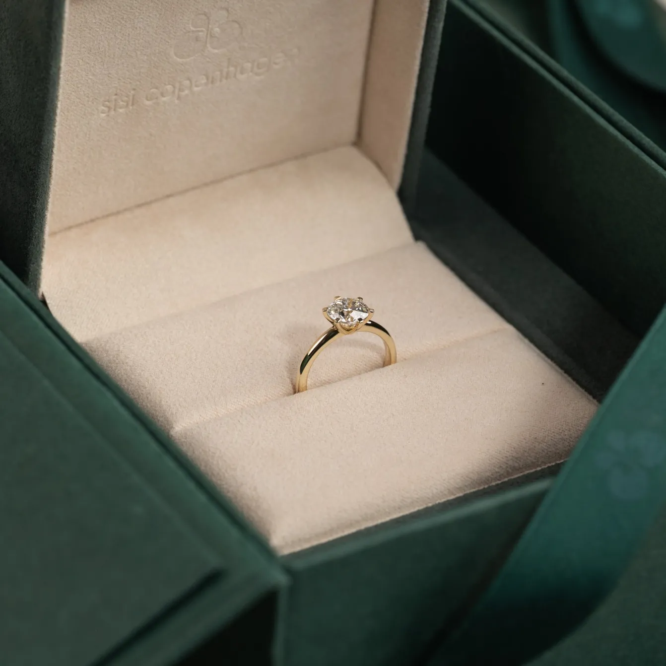 CLASSIC SOLITAIRE 6-PRONG DIAMOND RING - 1.5ct - YG