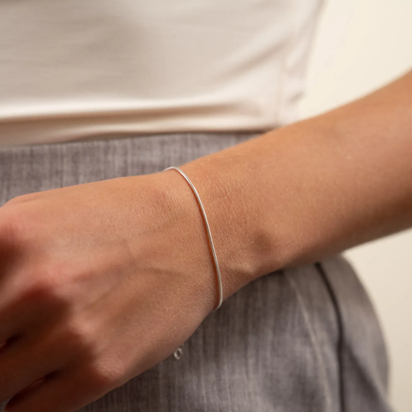 CORNELIA SILVER BRACELET - Sisi Copenhagen