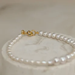 DAGMAR PEARL GOLDEN BRACELET