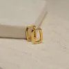 DANIA GOLDEN HUGGIE EARRING