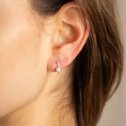 DARIA PEARL GOLDEN EARRING - Sisi Copenhagen