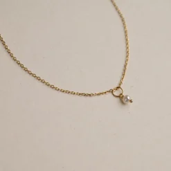 DARIA PEARL GOLDEN PENDANT - Sisi Copenhagen