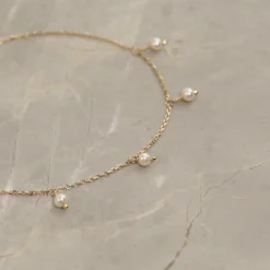 DARISSA PEARL SOLID GOLD BRACELET