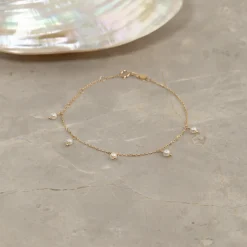 DARISSA PEARL SOLID GOLD BRACELET