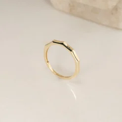DIANA SOLID GOLD RING