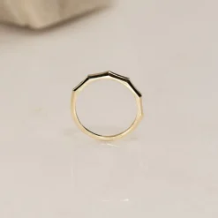 DIANA SOLID GOLD RING