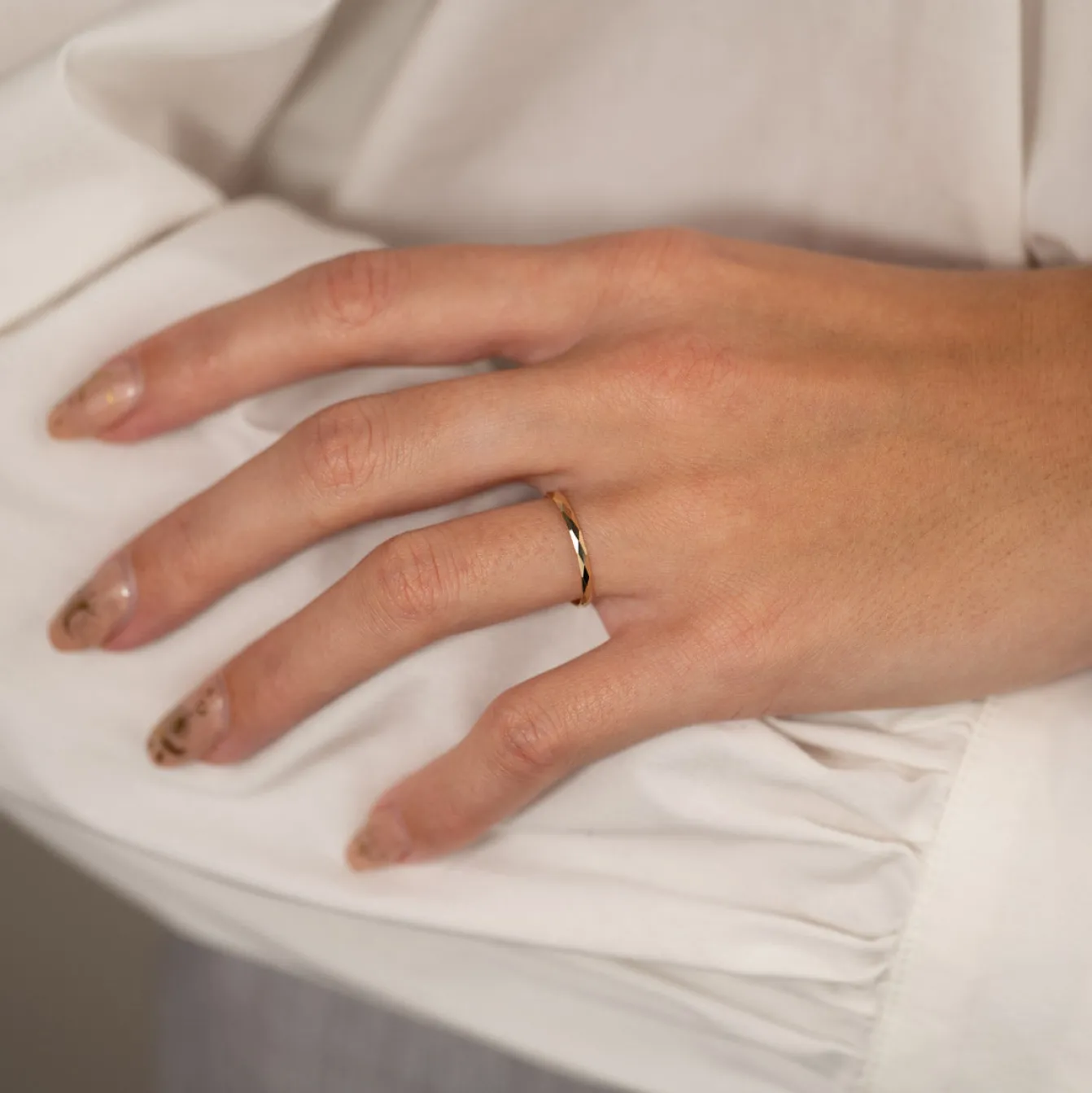 DIMONA SOLID GOLD RING