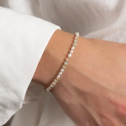 DORA MORGANITE PEARL GOLDEN BRACELET