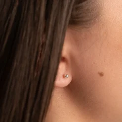 DOT SILVER EARRING - Sisi Copenhagen