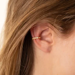 Ear cuff guld |  Smykker med sten |  Besøg Sisi Copenhagen