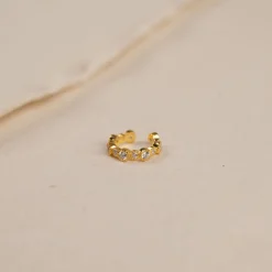 Ear cuff guld |  Smykker med sten |  Besøg Sisi Copenhagen