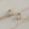 EDEN PEARL SOLID GOLD EARRING