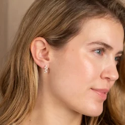 EDEN PEARL SOLID GOLD EARRING