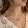 EIRA PEARL GOLDEN NECKLACE