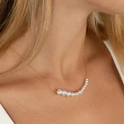 ELARA PEARL GOLDEN NECKLACE