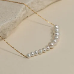 ELARA PEARL GOLDEN NECKLACE