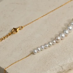 ELARA PEARL GOLDEN NECKLACE
