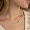 ELARA PEARL SILVER NECKLACE