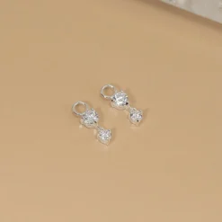 ELENOR CRYSTAL SILVER EARRING CHARM - Sisi Copenhagen