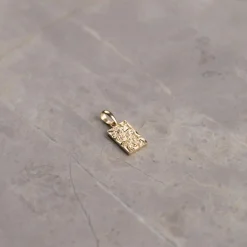 ELMIRA SOLID GOLD PENDANT