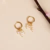ELOISE PEARL GOLDEN EARRING - Sisi Copenhagen