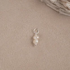 ELOISE PEARL SILVER EARRING CHARM