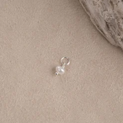 ELOISE PEARL SILVER EARRING CHARM