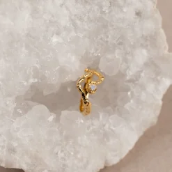 EMILIA MOONSTONE GOLDEN RING