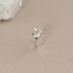 EMILIA MOONSTONE SILVER RING