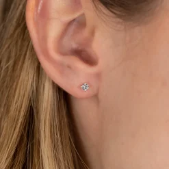 Ena Sølv Øreringe 3mm - Sisi Copenhagen