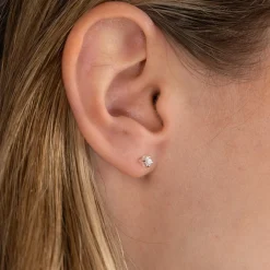 Ena Sølv Øreringe 3mm - Sisi Copenhagen