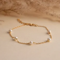 ERICA PEARL GOLDEN BRACELET - Sisi Copenhagen