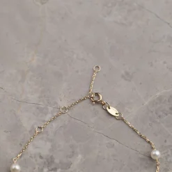 ERICA PEARL SOLID GOLD BRACELET - Sisi Copenhagen