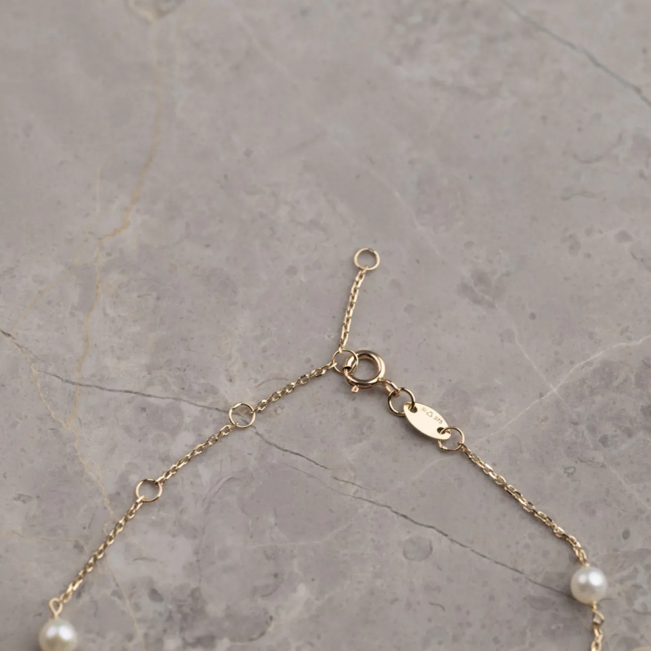 ERICA PEARL SOLID GOLD BRACELET - Sisi Copenhagen
