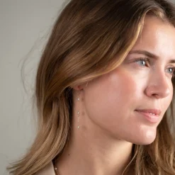 ERICA PEARL SOLID GOLD EARRING - Sisi Copenhagen