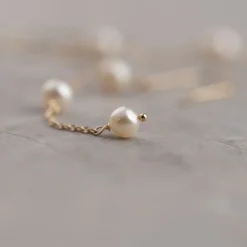 ERICA PEARL SOLID GOLD EARRING - Sisi Copenhagen