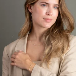ERICA PEARL SOLID GOLD NECKLACE - Sisi Copenhagen