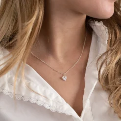 ESME CRYSTAL SILVER PENDANT - Sisi Copenhagen