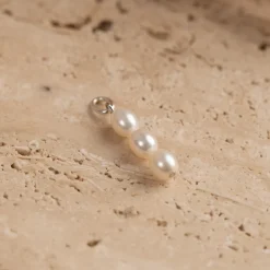 FILIPPA WHITE PEARL SILVER PENDANT - Sisi Copenhagen