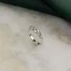 FIVE-STONE TRELLIS DIAMOND RING - 1.0ct - WG