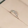 FIVE-STONE TRELLIS DIAMOND RING - 0.5ct - WG