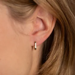 FRANCIE SOLID GOLD EARRING